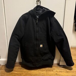 Carhartt Black Hooded Jacket